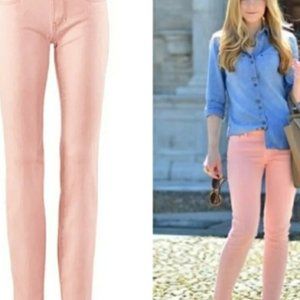 CAbi Nectar Pink Skinny Jeans Style 230 Size 8